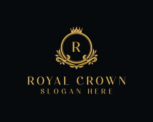 Luxury Royal Crown logo design
