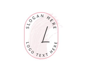 Feminine Cosmetic Watercolor Logo