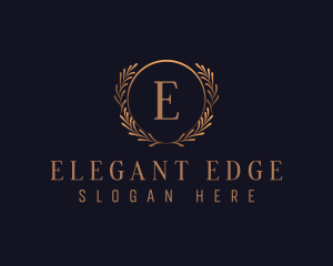 Elegant Wreath Decor Logo