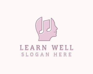 Music Therapy Wellness logo design