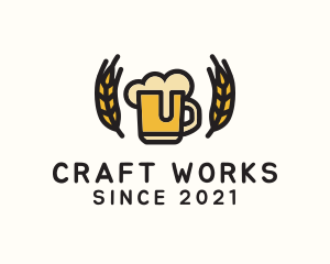 Craft Beer Bar logo design