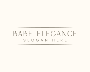 Elegant Fashion Beauty logo design