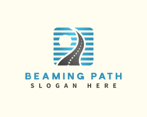 Road Way Path logo design