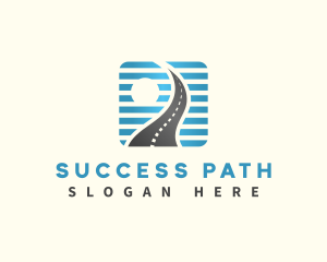 Road Way Path logo design