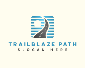 Road Way Path logo design