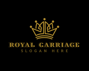 Elegant Royal Crown logo design