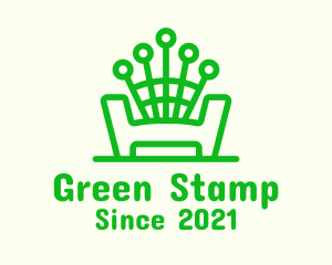 Green Chair Bench logo design