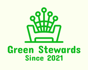 Green Chair Bench logo design