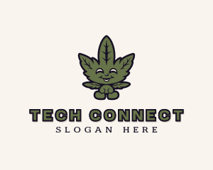 Organic Cannabis Weed  logo