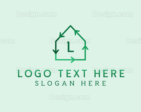 Recycle Construction Property Logo