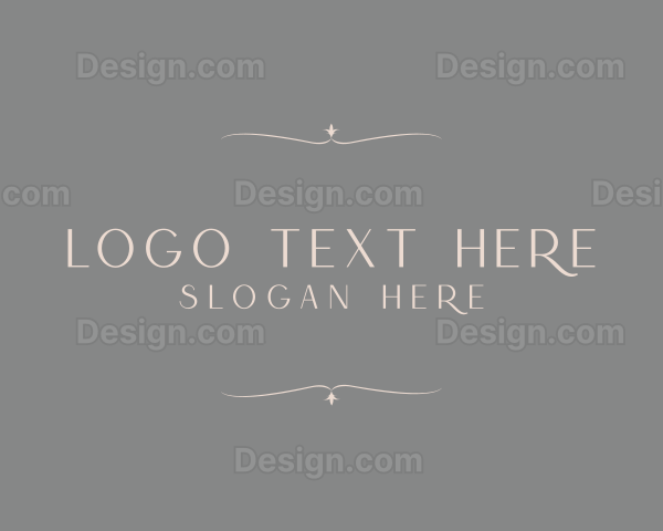 Luxury Wedding Stylist Logo