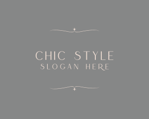 Luxury Wedding Stylist logo design