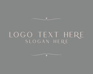 Stylist - Luxury Wedding Stylist logo design