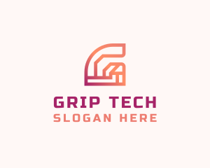 Modern Innovation Tech Letter G logo design