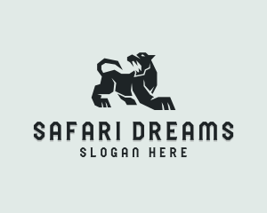 Wild Panther Safari logo design