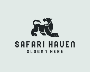 Wild Panther Safari logo design