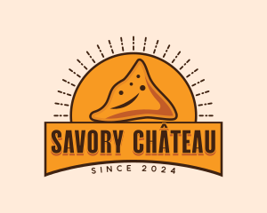 Samosa Food Gourmet logo design