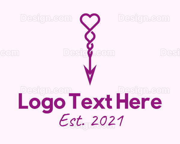 Purple Heart Arrow Logo