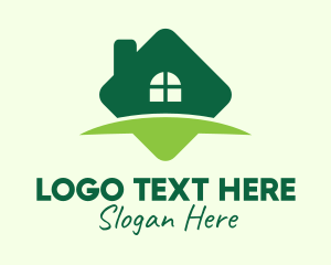 Green Real Estate Property logo