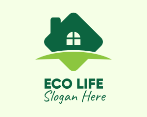 Green Real Estate Property logo design