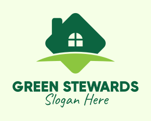 Green Real Estate Property logo design