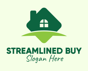 Green Real Estate Property logo design