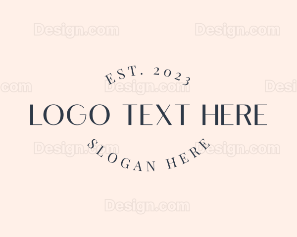 Minimalist Fashion Style Logo