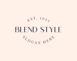 Minimalist Fashion Style logo design