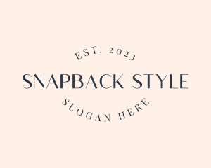 Minimalist Fashion Style logo design