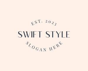 Minimalist Fashion Style logo design