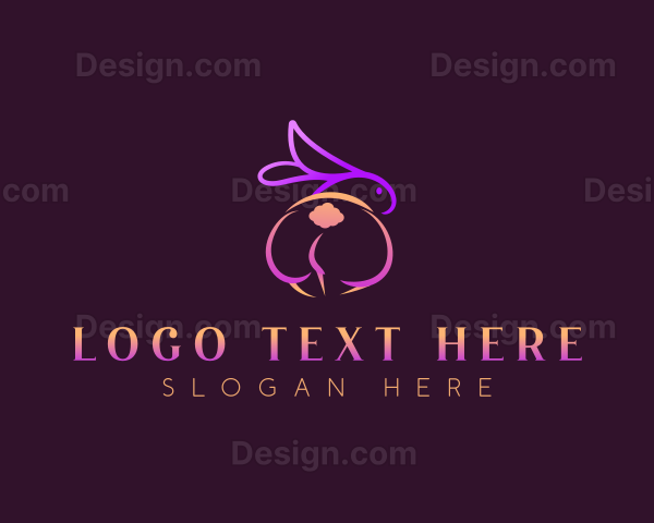 Sexy Erotic Bunny Logo