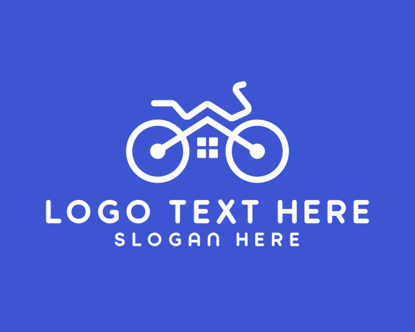 Bike Service logo example 3