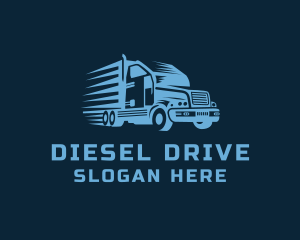 Fast Travel Truck logo design