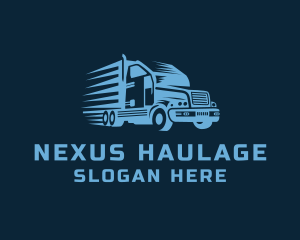 Fast Travel Truck logo design