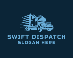 Fast Travel Truck logo design