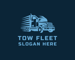 Fast Travel Truck logo design