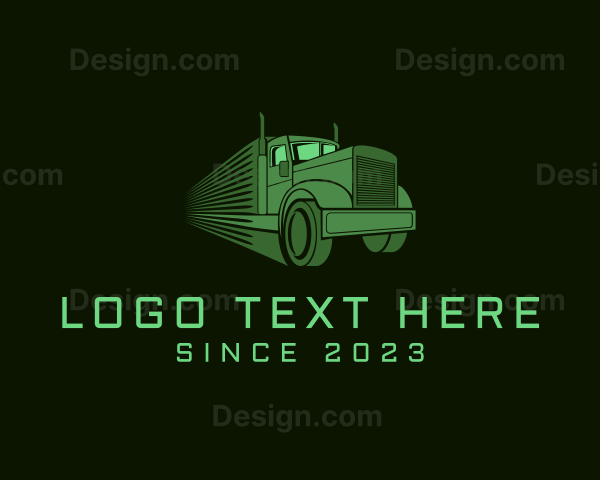 Freight Vehicle Cargo Logo