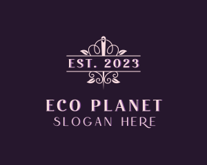 Eco Needle Tailoring logo design