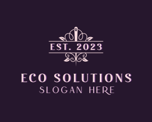 Eco Needle Tailoring logo design