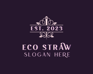 Eco Needle Tailoring logo design