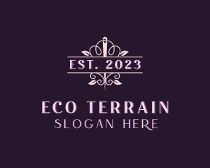 Eco Needle Tailoring logo design