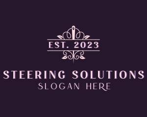 Eco Needle Tailoring logo design