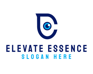 Eye Letter C Surveillance logo