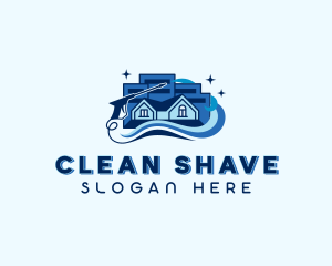 House Cleaning Pressure Washing logo design