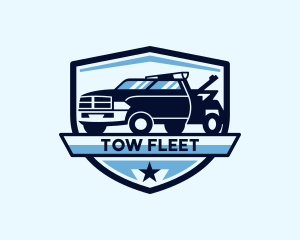 Tow Truck Vehicle logo