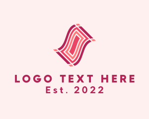 Fabric - Carpet Fabric Souvenir logo design