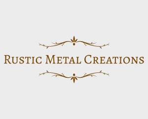 Rustic Decoration Branches logo design