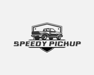 Pickup Truck Transportation  logo