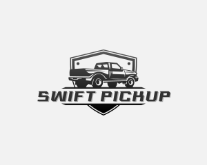 Pickup Truck Transportation  logo