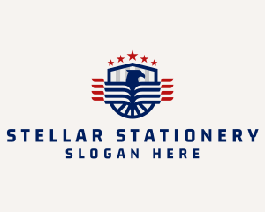 Stars Eagle Shield logo